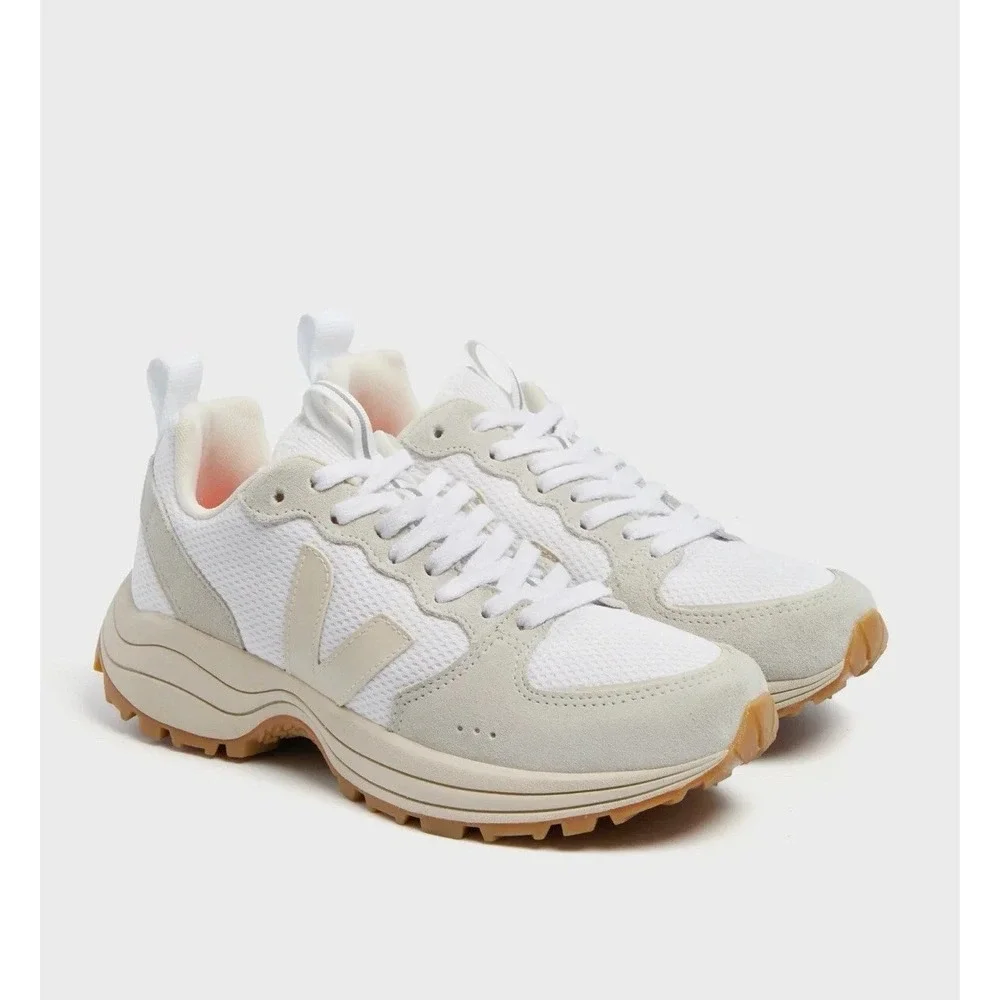 Veja Venturi Alveomesh Womens Sz 10 Sneaker Shoes Running White Pierre Natural - Picture 5 of 5